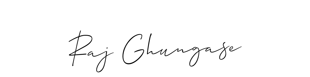 You can use this online signature creator to create a handwritten signature for the name Raj Ghungase. This is the best online autograph maker. Raj Ghungase signature style 2 images and pictures png