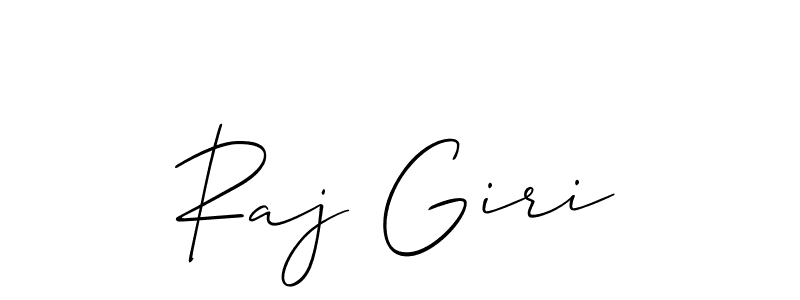 Raj Giri stylish signature style. Best Handwritten Sign (Allison_Script) for my name. Handwritten Signature Collection Ideas for my name Raj Giri. Raj Giri signature style 2 images and pictures png