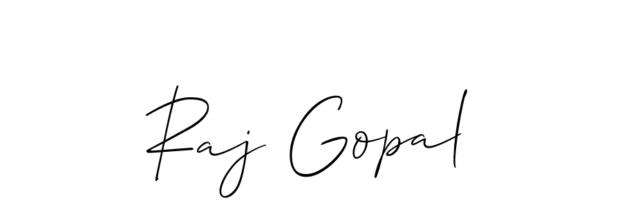 Also You can easily find your signature by using the search form. We will create Raj Gopal name handwritten signature images for you free of cost using Allison_Script sign style. Raj Gopal signature style 2 images and pictures png