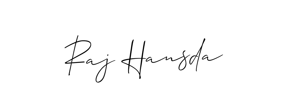 How to Draw Raj Hansda signature style? Allison_Script is a latest design signature styles for name Raj Hansda. Raj Hansda signature style 2 images and pictures png