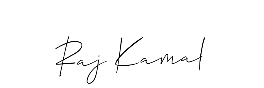 How to Draw Raj Kamal signature style? Allison_Script is a latest design signature styles for name Raj Kamal. Raj Kamal signature style 2 images and pictures png