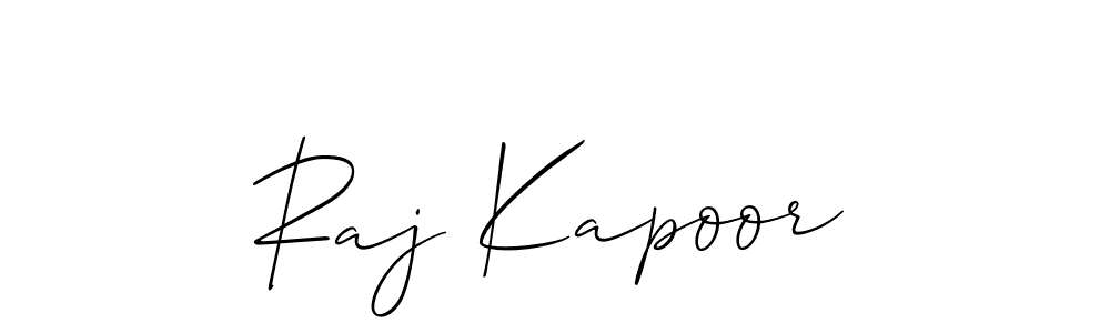 Also we have Raj Kapoor name is the best signature style. Create professional handwritten signature collection using Allison_Script autograph style. Raj Kapoor signature style 2 images and pictures png