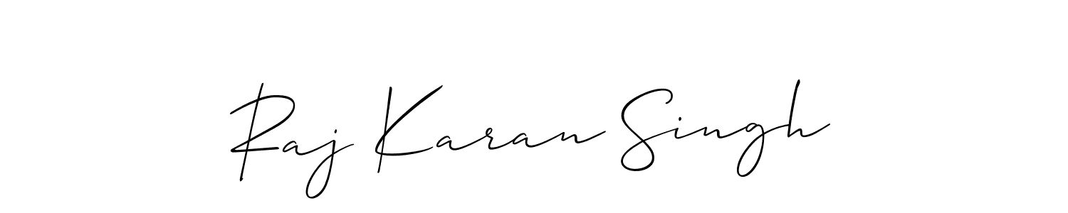 Create a beautiful signature design for name Raj Karan Singh. With this signature (Allison_Script) fonts, you can make a handwritten signature for free. Raj Karan Singh signature style 2 images and pictures png