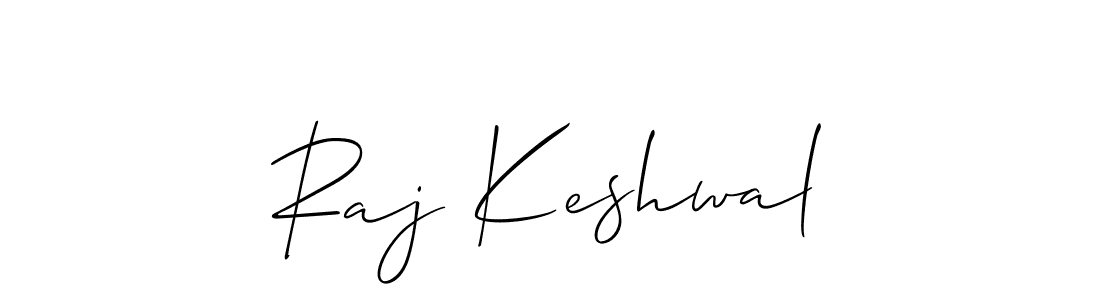 Raj Keshwal stylish signature style. Best Handwritten Sign (Allison_Script) for my name. Handwritten Signature Collection Ideas for my name Raj Keshwal. Raj Keshwal signature style 2 images and pictures png