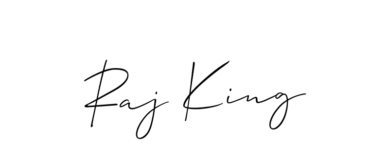 Make a short Raj King signature style. Manage your documents anywhere anytime using Allison_Script. Create and add eSignatures, submit forms, share and send files easily. Raj King signature style 2 images and pictures png