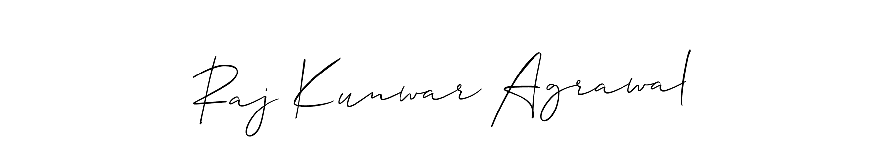 Best and Professional Signature Style for Raj Kunwar Agrawal. Allison_Script Best Signature Style Collection. Raj Kunwar Agrawal signature style 2 images and pictures png