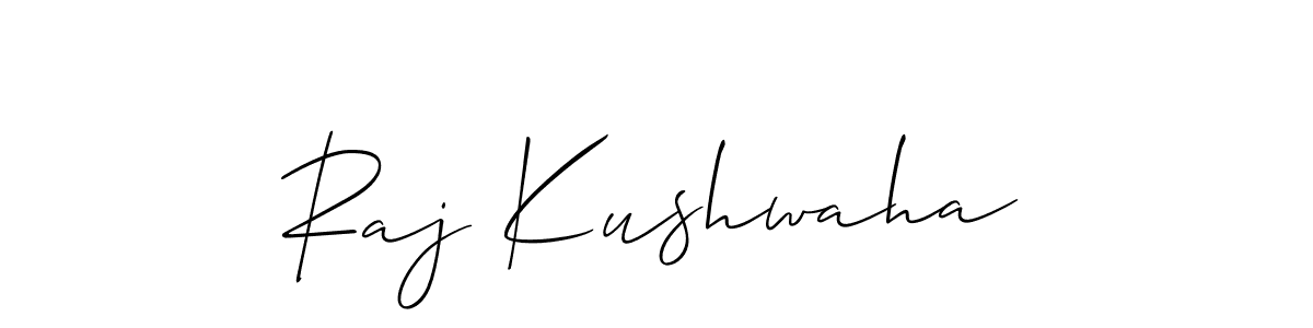 Make a beautiful signature design for name Raj Kushwaha. Use this online signature maker to create a handwritten signature for free. Raj Kushwaha signature style 2 images and pictures png