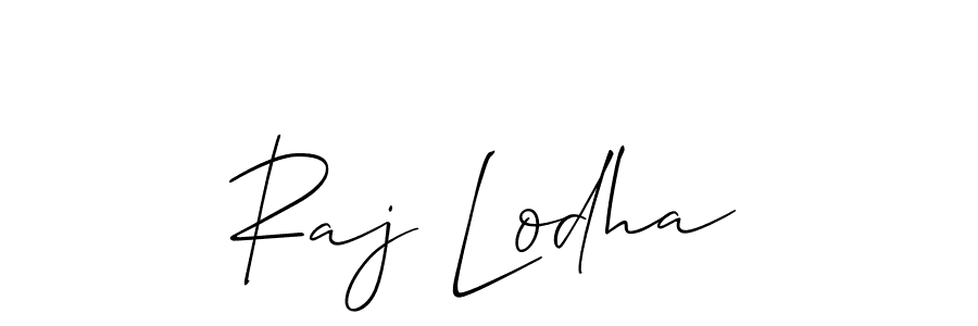 Also You can easily find your signature by using the search form. We will create Raj Lodha name handwritten signature images for you free of cost using Allison_Script sign style. Raj Lodha signature style 2 images and pictures png