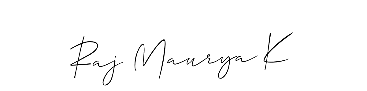 Once you've used our free online signature maker to create your best signature Allison_Script style, it's time to enjoy all of the benefits that Raj Maurya K name signing documents. Raj Maurya K signature style 2 images and pictures png