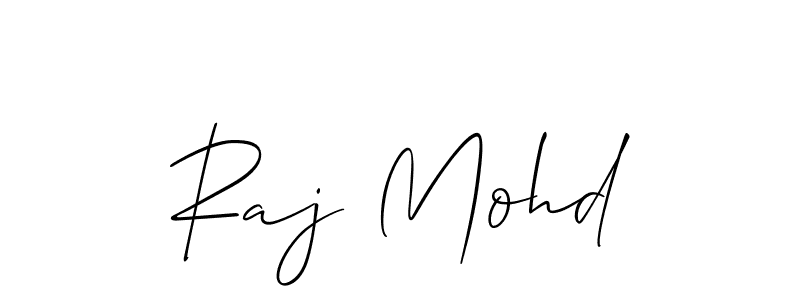 It looks lik you need a new signature style for name Raj Mohd. Design unique handwritten (Allison_Script) signature with our free signature maker in just a few clicks. Raj Mohd signature style 2 images and pictures png