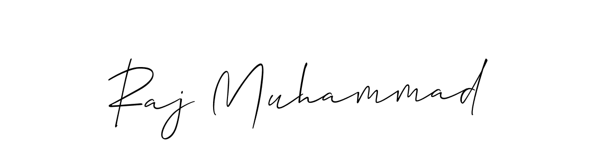 Best and Professional Signature Style for Raj Muhammad. Allison_Script Best Signature Style Collection. Raj Muhammad signature style 2 images and pictures png