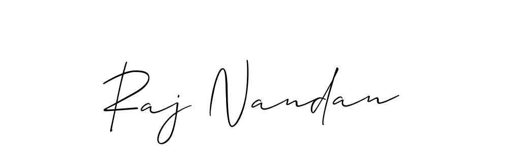 Also You can easily find your signature by using the search form. We will create Raj Nandan name handwritten signature images for you free of cost using Allison_Script sign style. Raj Nandan signature style 2 images and pictures png