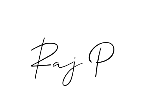 Best and Professional Signature Style for Raj P. Allison_Script Best Signature Style Collection. Raj P signature style 2 images and pictures png