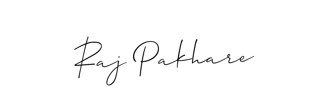 Also we have Raj Pakhare name is the best signature style. Create professional handwritten signature collection using Allison_Script autograph style. Raj Pakhare signature style 2 images and pictures png