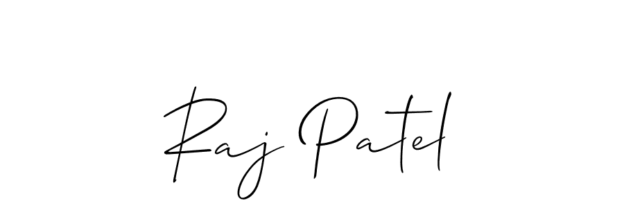 Also we have Raj Patel name is the best signature style. Create professional handwritten signature collection using Allison_Script autograph style. Raj Patel signature style 2 images and pictures png