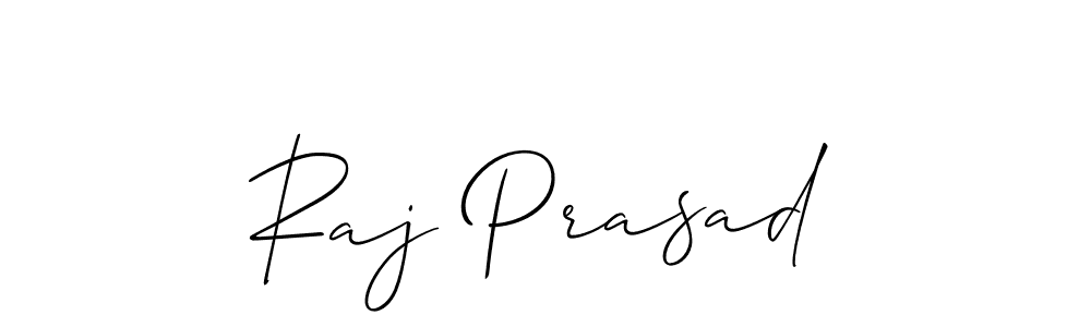 if you are searching for the best signature style for your name Raj Prasad. so please give up your signature search. here we have designed multiple signature styles  using Allison_Script. Raj Prasad signature style 2 images and pictures png