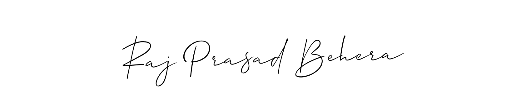 You can use this online signature creator to create a handwritten signature for the name Raj Prasad Behera. This is the best online autograph maker. Raj Prasad Behera signature style 2 images and pictures png