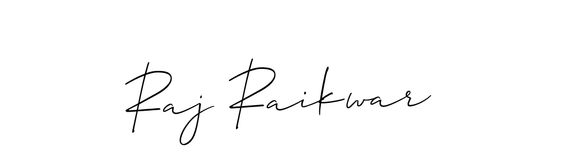 Make a short Raj Raikwar signature style. Manage your documents anywhere anytime using Allison_Script. Create and add eSignatures, submit forms, share and send files easily. Raj Raikwar signature style 2 images and pictures png