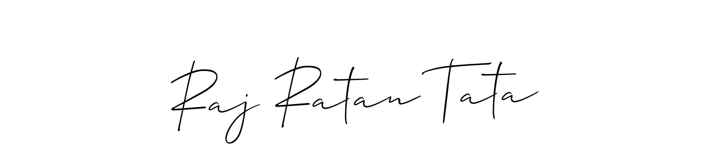 Also You can easily find your signature by using the search form. We will create Raj Ratan Tata name handwritten signature images for you free of cost using Allison_Script sign style. Raj Ratan Tata signature style 2 images and pictures png