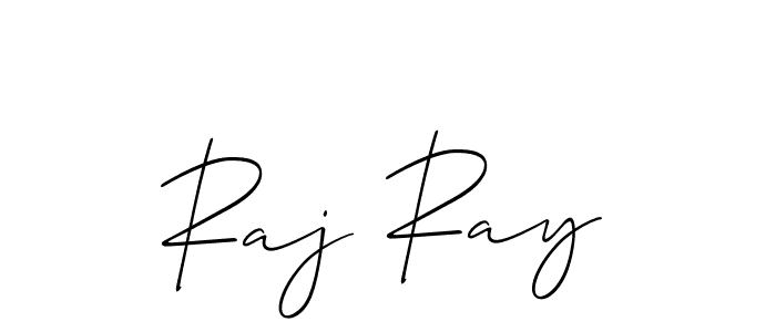 The best way (Allison_Script) to make a short signature is to pick only two or three words in your name. The name Raj Ray include a total of six letters. For converting this name. Raj Ray signature style 2 images and pictures png