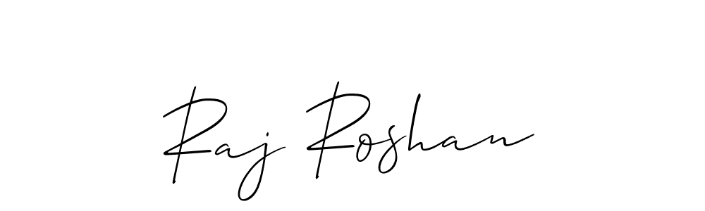 How to Draw Raj Roshan signature style? Allison_Script is a latest design signature styles for name Raj Roshan. Raj Roshan signature style 2 images and pictures png