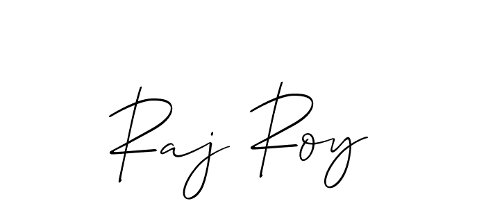 Create a beautiful signature design for name Raj Roy. With this signature (Allison_Script) fonts, you can make a handwritten signature for free. Raj Roy signature style 2 images and pictures png