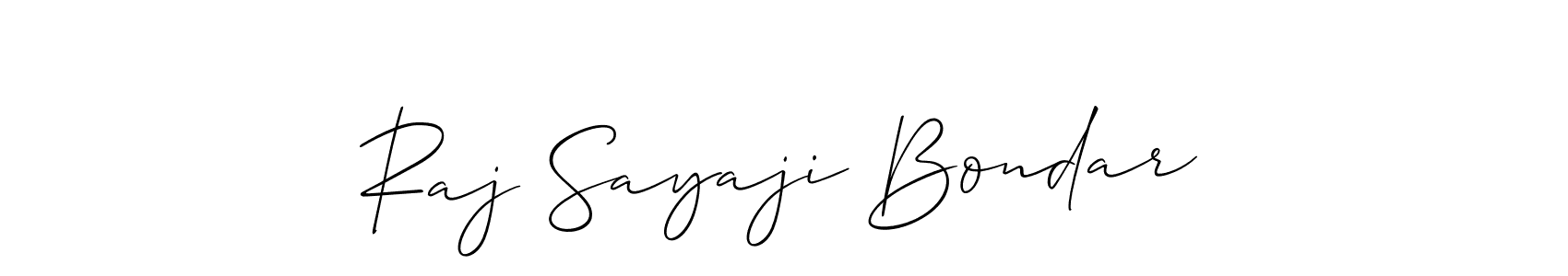 See photos of Raj Sayaji Bondar official signature by Spectra . Check more albums & portfolios. Read reviews & check more about Allison_Script font. Raj Sayaji Bondar signature style 2 images and pictures png