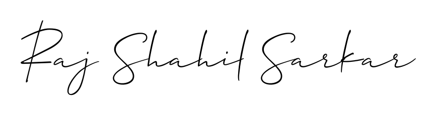 Create a beautiful signature design for name Raj Shahil Sarkar. With this signature (Allison_Script) fonts, you can make a handwritten signature for free. Raj Shahil Sarkar signature style 2 images and pictures png
