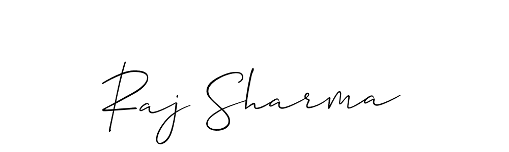 Once you've used our free online signature maker to create your best signature Allison_Script style, it's time to enjoy all of the benefits that Raj Sharma name signing documents. Raj Sharma signature style 2 images and pictures png