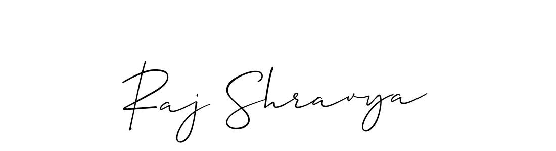 You should practise on your own different ways (Allison_Script) to write your name (Raj Shravya) in signature. don't let someone else do it for you. Raj Shravya signature style 2 images and pictures png