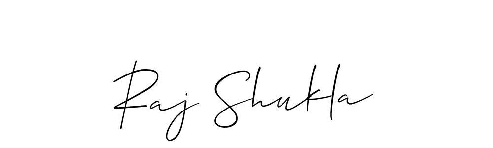 Raj Shukla stylish signature style. Best Handwritten Sign (Allison_Script) for my name. Handwritten Signature Collection Ideas for my name Raj Shukla. Raj Shukla signature style 2 images and pictures png