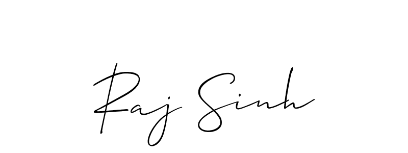 You can use this online signature creator to create a handwritten signature for the name Raj Sinh. This is the best online autograph maker. Raj Sinh signature style 2 images and pictures png