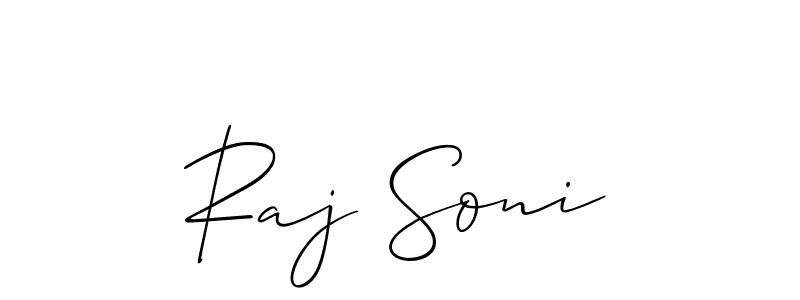 You can use this online signature creator to create a handwritten signature for the name Raj Soni. This is the best online autograph maker. Raj Soni signature style 2 images and pictures png