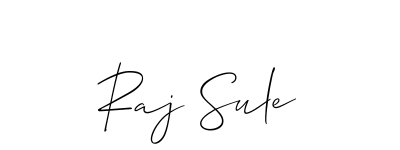 You should practise on your own different ways (Allison_Script) to write your name (Raj Sule) in signature. don't let someone else do it for you. Raj Sule signature style 2 images and pictures png