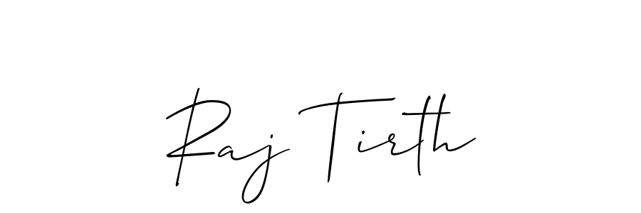 Once you've used our free online signature maker to create your best signature Allison_Script style, it's time to enjoy all of the benefits that Raj Tirth name signing documents. Raj Tirth signature style 2 images and pictures png