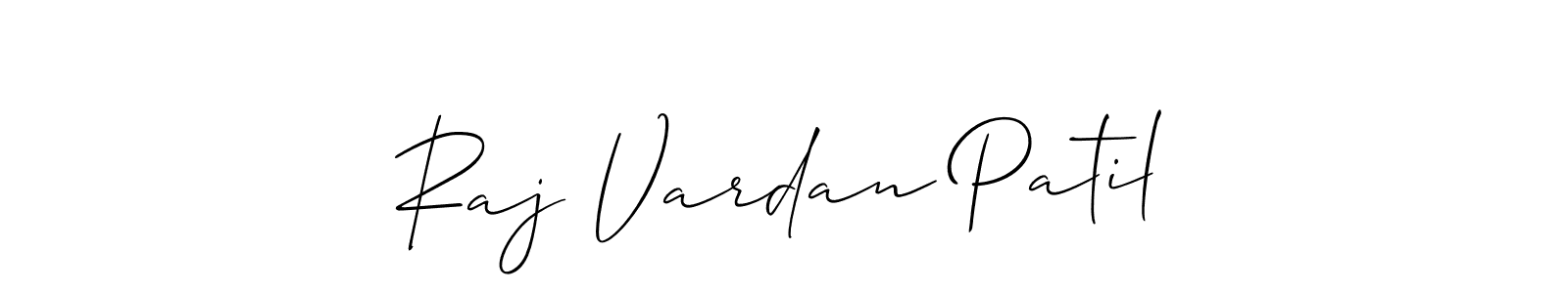 Create a beautiful signature design for name Raj Vardan Patil. With this signature (Allison_Script) fonts, you can make a handwritten signature for free. Raj Vardan Patil signature style 2 images and pictures png