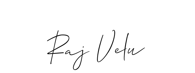 Make a beautiful signature design for name Raj Velu. Use this online signature maker to create a handwritten signature for free. Raj Velu signature style 2 images and pictures png