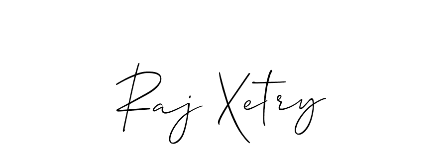 How to Draw Raj Xetry signature style? Allison_Script is a latest design signature styles for name Raj Xetry. Raj Xetry signature style 2 images and pictures png