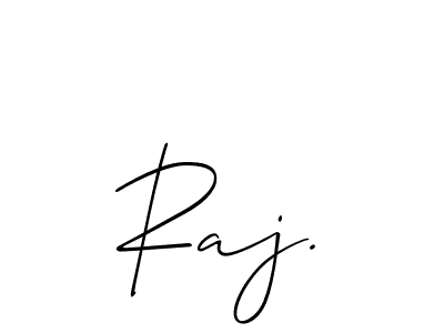 Best and Professional Signature Style for Raj.. Allison_Script Best Signature Style Collection. Raj. signature style 2 images and pictures png