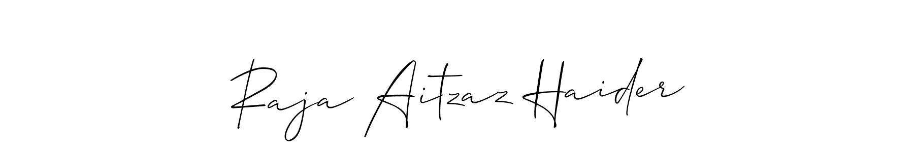 Best and Professional Signature Style for Raja Aitzaz Haider. Allison_Script Best Signature Style Collection. Raja Aitzaz Haider signature style 2 images and pictures png