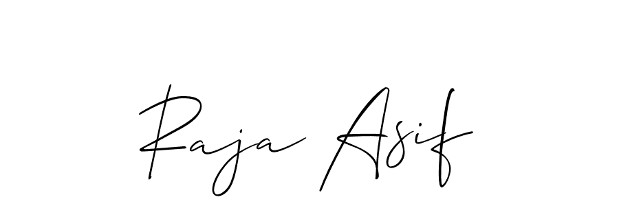 Best and Professional Signature Style for Raja Asif. Allison_Script Best Signature Style Collection. Raja Asif signature style 2 images and pictures png