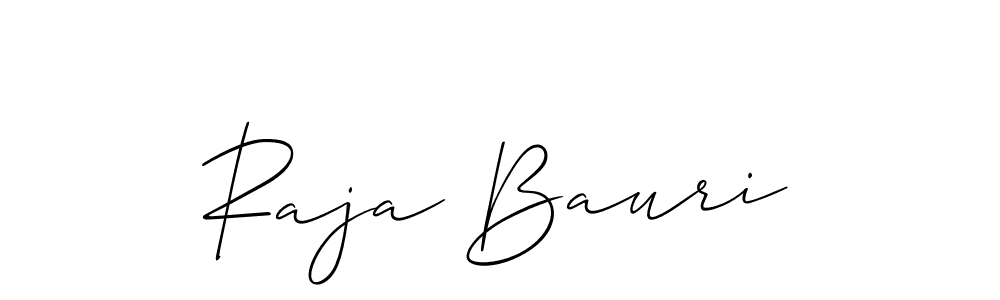 The best way (Allison_Script) to make a short signature is to pick only two or three words in your name. The name Raja Bauri include a total of six letters. For converting this name. Raja Bauri signature style 2 images and pictures png