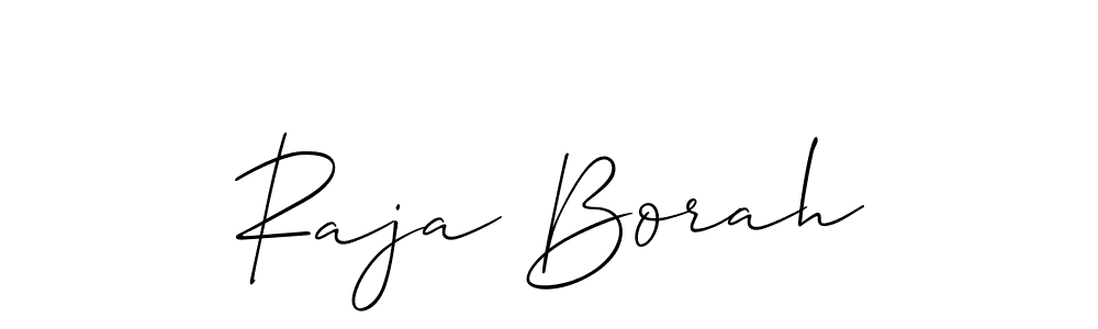 You can use this online signature creator to create a handwritten signature for the name Raja Borah. This is the best online autograph maker. Raja Borah signature style 2 images and pictures png