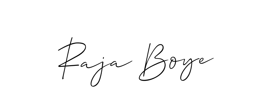 Check out images of Autograph of Raja Boye name. Actor Raja Boye Signature Style. Allison_Script is a professional sign style online. Raja Boye signature style 2 images and pictures png