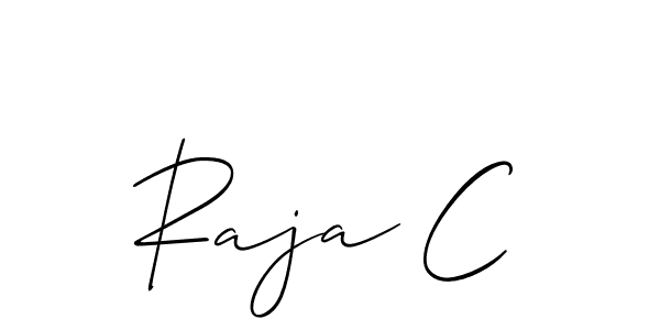 Once you've used our free online signature maker to create your best signature Allison_Script style, it's time to enjoy all of the benefits that Raja C name signing documents. Raja C signature style 2 images and pictures png