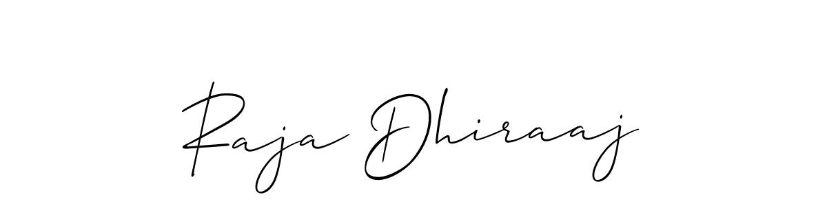 Once you've used our free online signature maker to create your best signature Allison_Script style, it's time to enjoy all of the benefits that Raja Dhiraaj name signing documents. Raja Dhiraaj signature style 2 images and pictures png