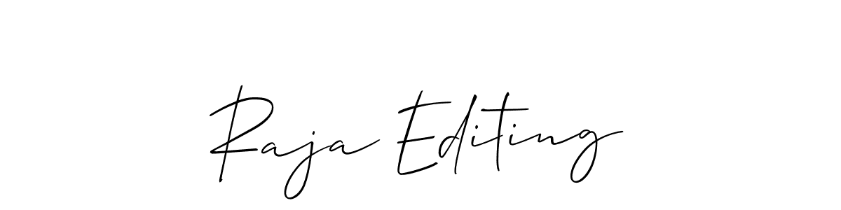 You can use this online signature creator to create a handwritten signature for the name Raja Editing. This is the best online autograph maker. Raja Editing signature style 2 images and pictures png