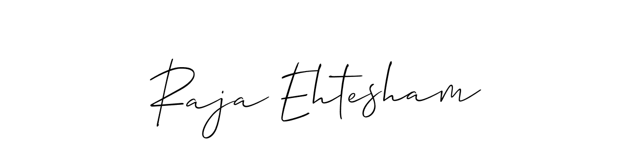 Once you've used our free online signature maker to create your best signature Allison_Script style, it's time to enjoy all of the benefits that Raja Ehtesham name signing documents. Raja Ehtesham signature style 2 images and pictures png