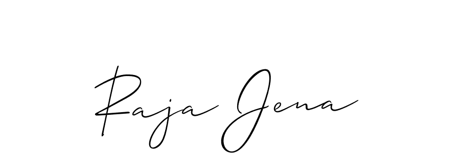 Once you've used our free online signature maker to create your best signature Allison_Script style, it's time to enjoy all of the benefits that Raja Jena name signing documents. Raja Jena signature style 2 images and pictures png