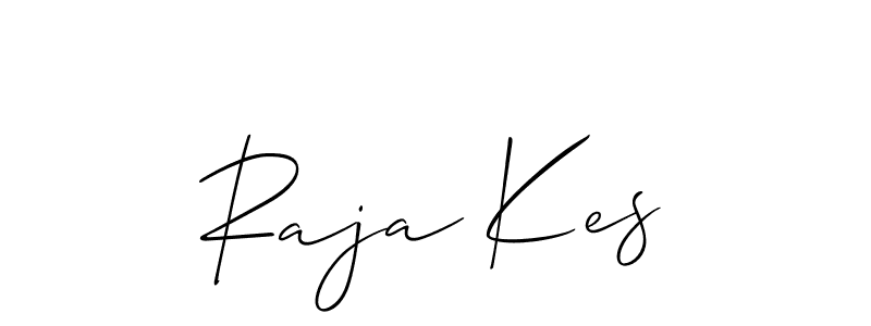 Similarly Allison_Script is the best handwritten signature design. Signature creator online .You can use it as an online autograph creator for name Raja Kes. Raja Kes signature style 2 images and pictures png